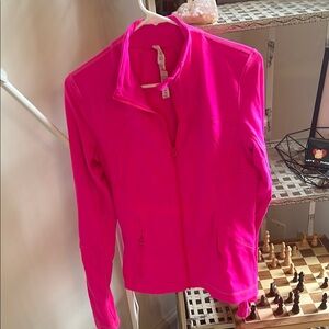 Lululemon hot pink zip up